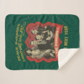 A Christmas Story Peace, Harmony, Comfort & Joy Sherpa Deken (Voorkant (horizontaal))