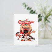 A Christmas Story Poster Art Briefkaart (Staand voorkant)