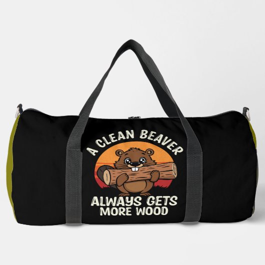 A Clean Beaver Gets More Wood Plunjezak (Voorkant)