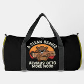 A Clean Beaver Gets More Wood Plunjezak (Achterkant)