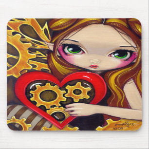 "A Clockwork Valentijn" Mousepad Muismat