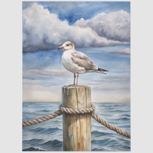 A Coastal Series Design 38 Tissuepapier (Voorkant)