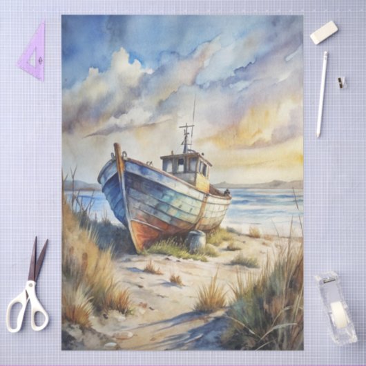 A Coastal Series Design 76 Tissuepapier (Craft)