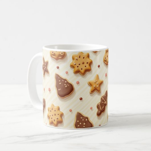 a coockie-print mug (Devant gauche)