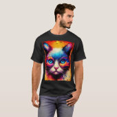 A Cool Cat Illustrated T-Shirt (Devant entier)