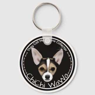 A Cool Original Chihuahua Black & Brown Graphic Sleutelhanger