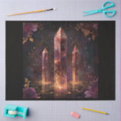 A Cosmic Planet and Crystals Series Design 3 Tissuepapier (Craft)