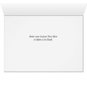 A Côté De La Carte De Voeux De Noël Dallas Tree (Intérieur Horizontal (Bas))