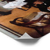 A Cotton Office in New Orleans by Edgar Degas Poster (Hoek)