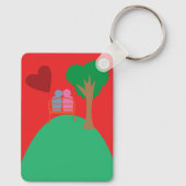 A Couple Dating  Sleutelhanger (Achterkant)
