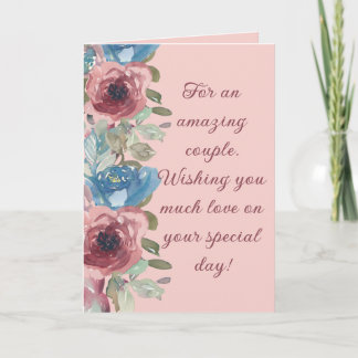 A couple's Love Anniversary Card Feestdagen Kaart