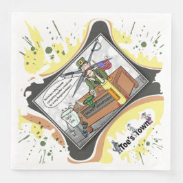 A Crack Team | Literal Wordplay Humor Dinner Servet