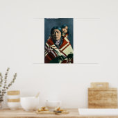 A Crow Indian Madonna en Child Poster (Keuken)