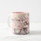 A Cup of Love Personalized Mug (Devant gauche)