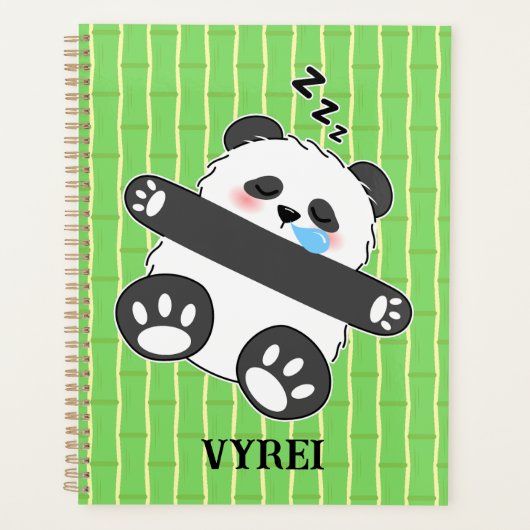 A Cute Baby Panda Sleeping Peacefully (Devant)