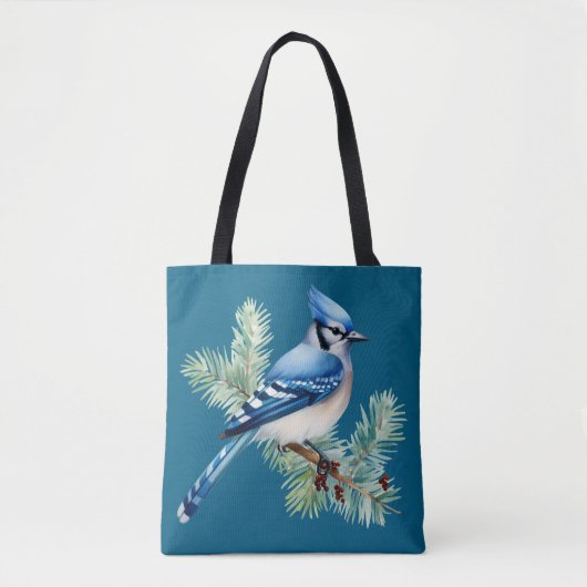 A Cute Blue Jay  Draagtas (Voorkant)