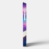 A cute chibi-style cat with pink cheeks case (Achterkant / Links)