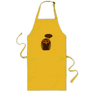 A Cute Hoot Owl Apron Lang Schort