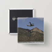 A CV-22 Osprey Vierkante Button 5,1 Cm (Voorkant /achterkant)