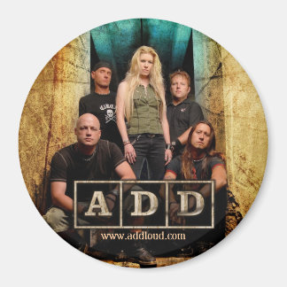 A.D.D. magneet - rond