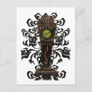 A.Daley Original 13th UUR CLOCK briefkaart