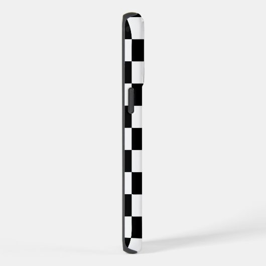 à damiers carré noir et blanc (Côté droit)