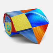 à damiers Cravate (Roulé)