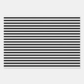 à damiers et papier d'emballage rayé série de 3 (Devant 3)