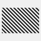 à damiers et papier d'emballage rayé série de 3 (Devant 2)