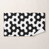 à damiers hexagones (Serviette à main)