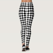 à damiers Leggings (Dos)