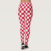 à damiers leggings motifs - Course - Sport-femmes (Dos)