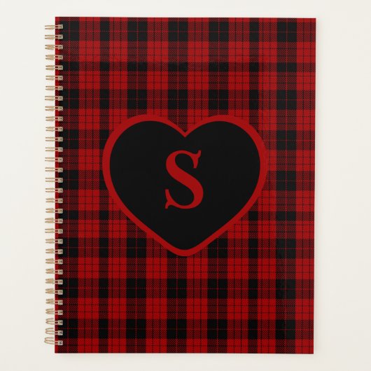 à damiers Monogramme Noël Rouge Buffle Plaid (Devant)