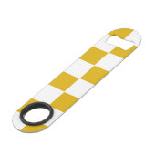 à damiers moutarde jaune et blanc (Dos Angle)