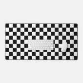 À damiers noir et blanc (Clavier et souris)