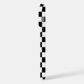 À damiers noir et blanc (Côté gauche)