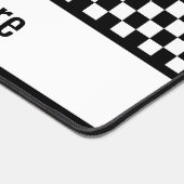 À damiers noir et blanc (Coin)