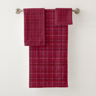 À damiers rouge Tartan