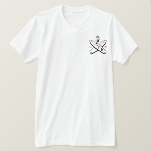à damiers TWIST HILO TSHIRT (Design devant)