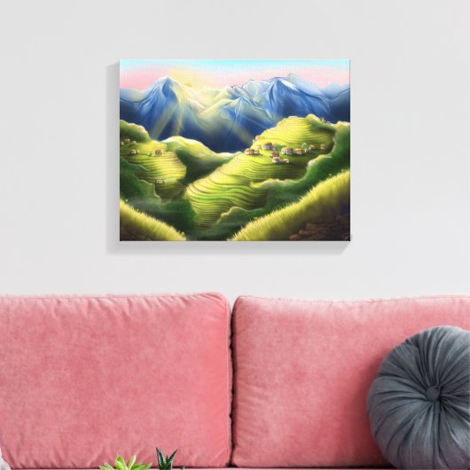 A Dawning Hope - Isabelle Dorr Canvas Afdruk (Insitu (Woonkamer))