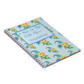 A Day In the Life Of Personalized Daily Journal (Côté Droit)