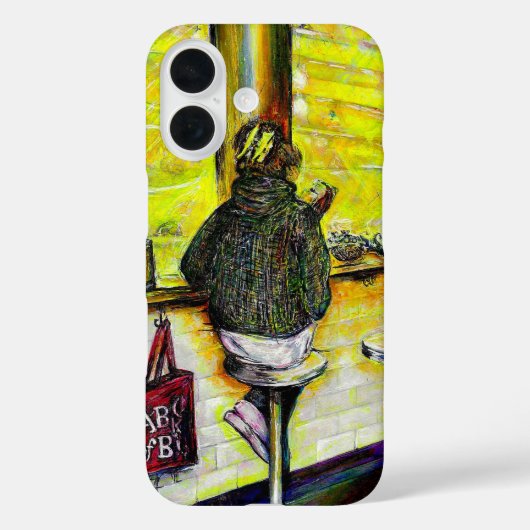 A Day Off from Crazy Case-Mate iPhone Case (Achterkant)