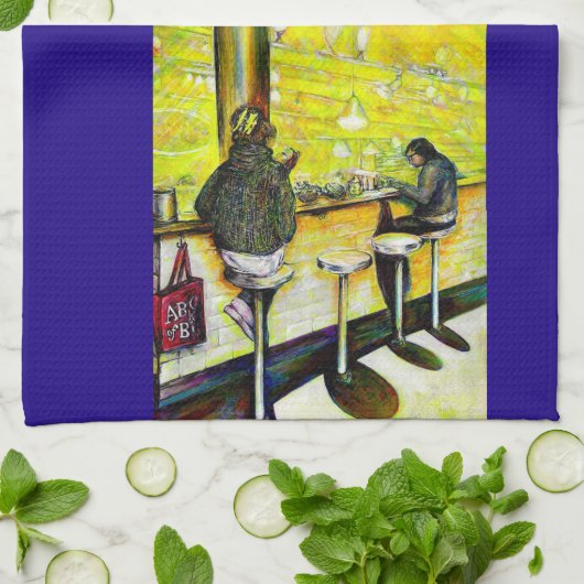 A Day Off from Crazy Theedoek (Gevouwen)