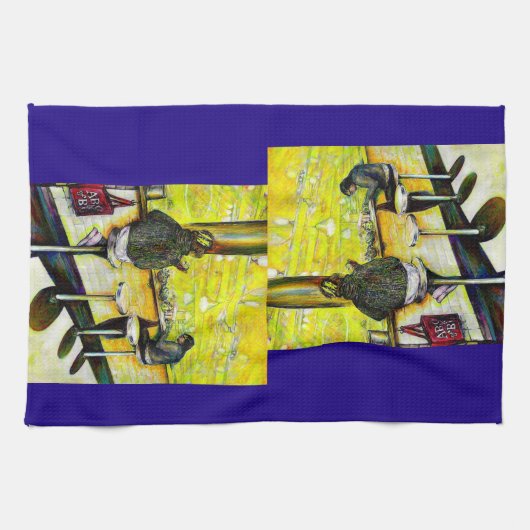 A Day Off from Crazy Theedoek (Horizontaal)