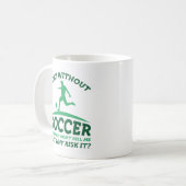 A Day Without Soccer Koffiemok (Voorkant links)