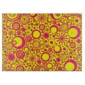 À Découper Arrondissements, Planche de coupe en verre rose-ja (Devant)