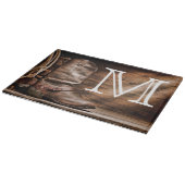 À Découper Botte de vache Botte Spur Monogramme Planche de co (Coin)
