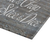 À Découper Coupez et coupez la tranche et découpez la planche (Coin)