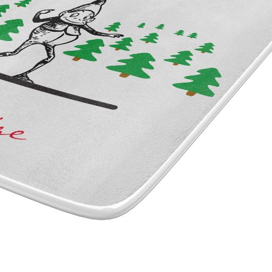 À Découper Elfe sur la planche de surf Thunder_Cove (Coin)