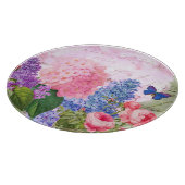 À Découper Fleurs Redoute Planche Décorative en Verre (Coin)